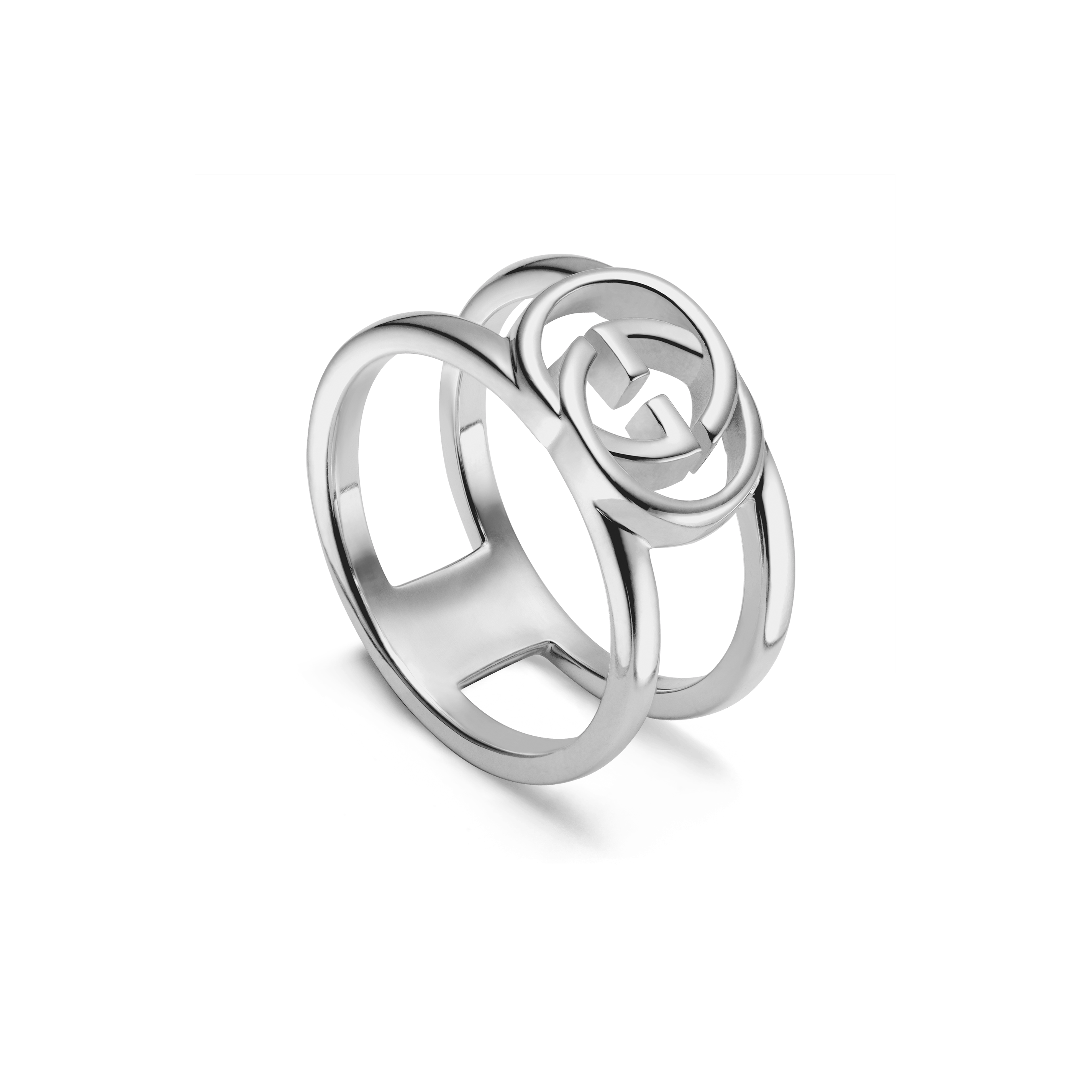 Gucci g interlocking ring sale