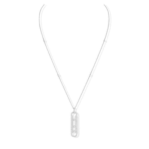 Messika Neckalces Messika Move 10th PM Necklace 10032-WG