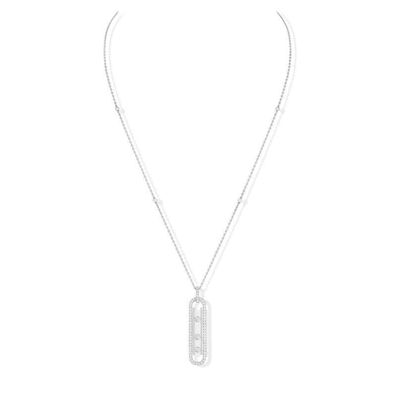 Messika Neckalces Messika Move 10th PM Necklace 10032-WG