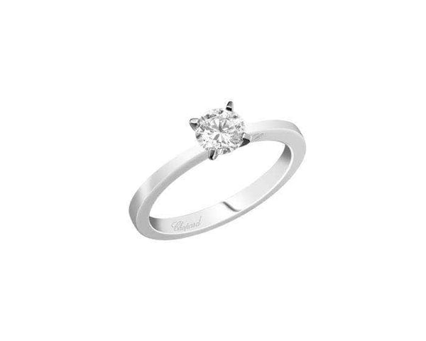 Chopard Ring Chopard Forever 18ct White Gold Diamond Ring 0.50ct 827457-1028