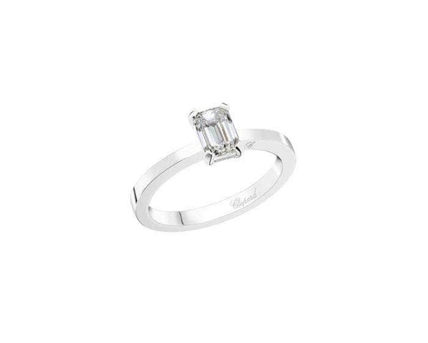 Chopard Ring Chopard Forever 18ct White Gold Diamond Ring 0.70ct 829097-1009