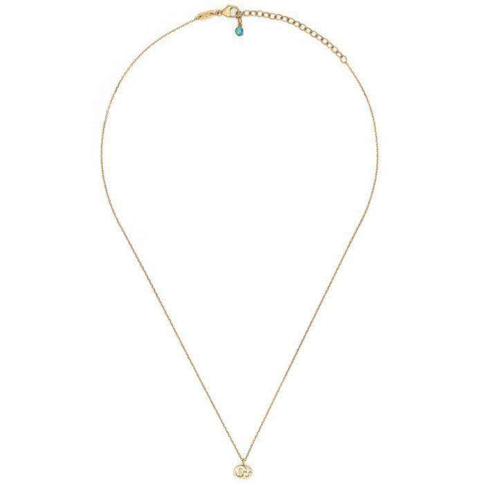 Gucci Necklace Gucci GG Running 18ct Yellow Gold Necklace With Topaz YBB48163800100U