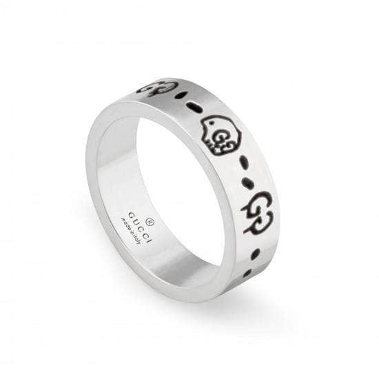 Gucci ghost ring best sale thin
