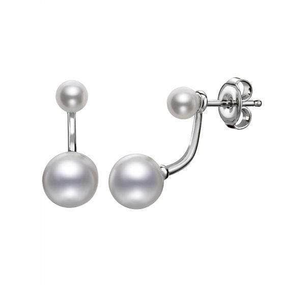 Mikimoto Earrings Mikimoto Pearl Duet Earrings PEH322W