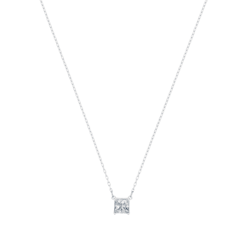 Swarovski Necklace 16 Swarovski Attract Necklace White Rhodium plated 5510696