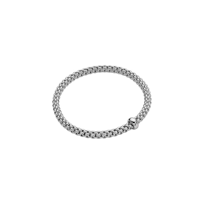 FOPE Bracelets 18CT WHITE GOLD FLEX`IT 0.01CT SOLO DIAMOND BRACELET 01M06BX_BB_B_XBX_00L