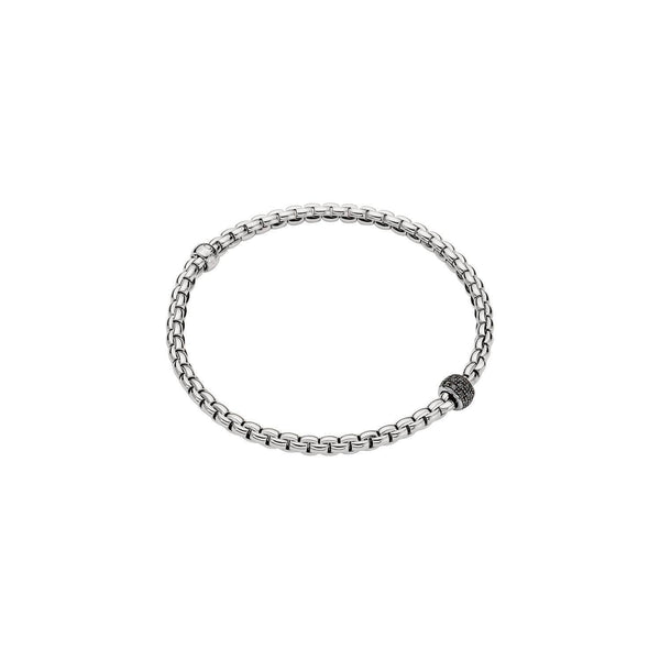 FOPE Bracelets 18CT WHITE GOLD 0.20CT FLEX`IT EKA DIAMOND BRACELET 73301BX_PN_B_X1X_00L