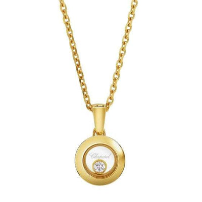 CHOPARD HAPPY DIAMONDS 18CT YELLOW GOLD NECKLACE – Emson Haig