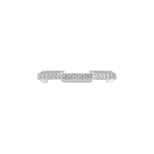 Gucci Ring Gucci 18ct White Gold Linked To Love Ring YBC662140001013
