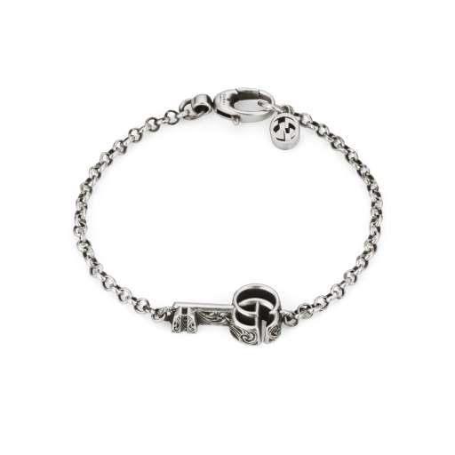 Gucci Bracelets Gucci Aged GG Bracelet YBA632207001017