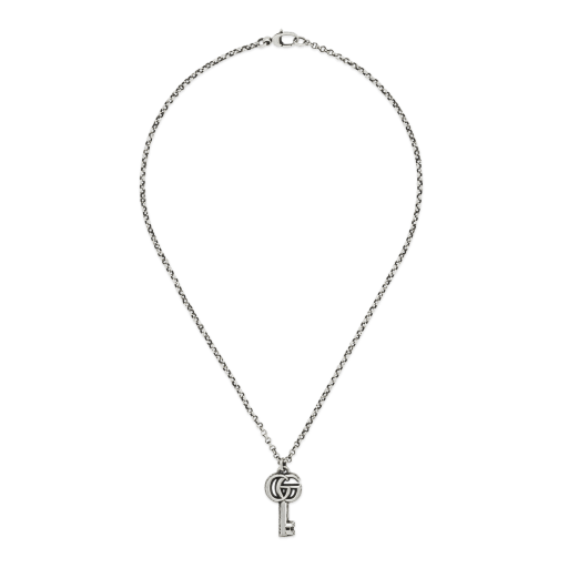 Gucci Necklaces Gucci GG Marmont Double G Key Necklace YBB62775700100U