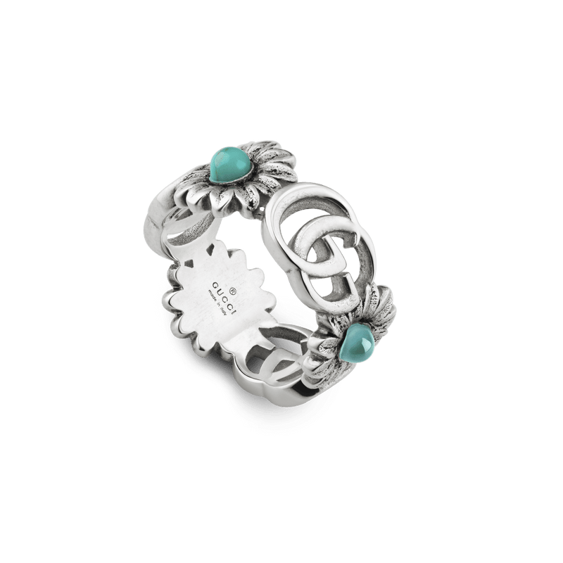 GUCCI GG MARMONT FLOWER RING Emson Haig