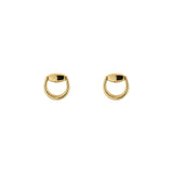 Gucci Earrings GUCCI HORSEBIT 18CT YELLOW GOLD EARRINGS YBD80009800100U