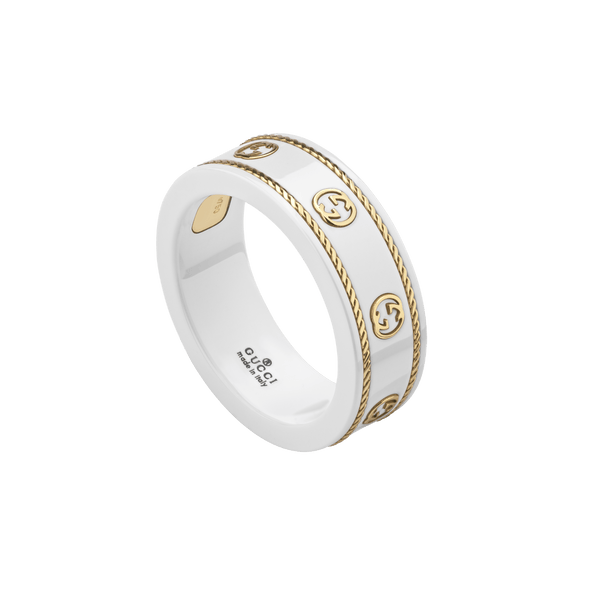 Gucci Ring GUCCI ICON YELLOW GOLD RING YBC606826002013