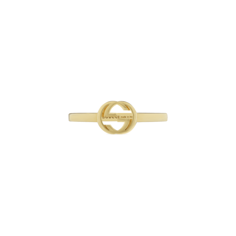 Gucci Ring Gucci Interlocking Gold Ring