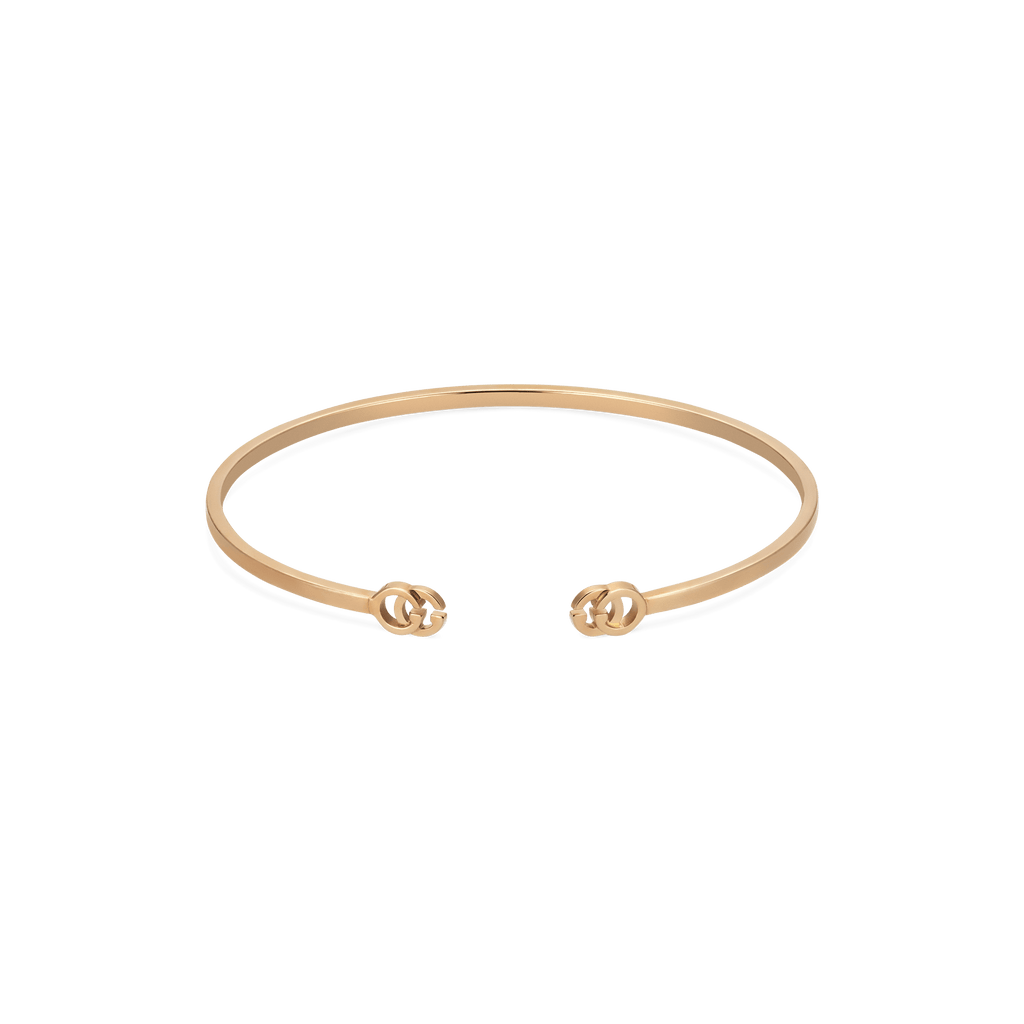 Gucci gold cuff bracelet discount