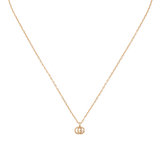 Gucci Necklaces GUCCI RUNNING G 18CT ROSE GOLD NECKLACE YBB68711800100U