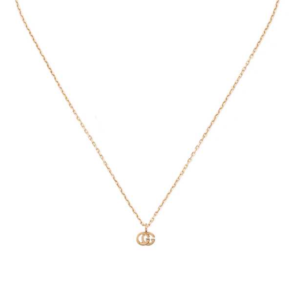 Gucci Necklaces GUCCI RUNNING G 18CT ROSE GOLD NECKLACE YBB68711800100U