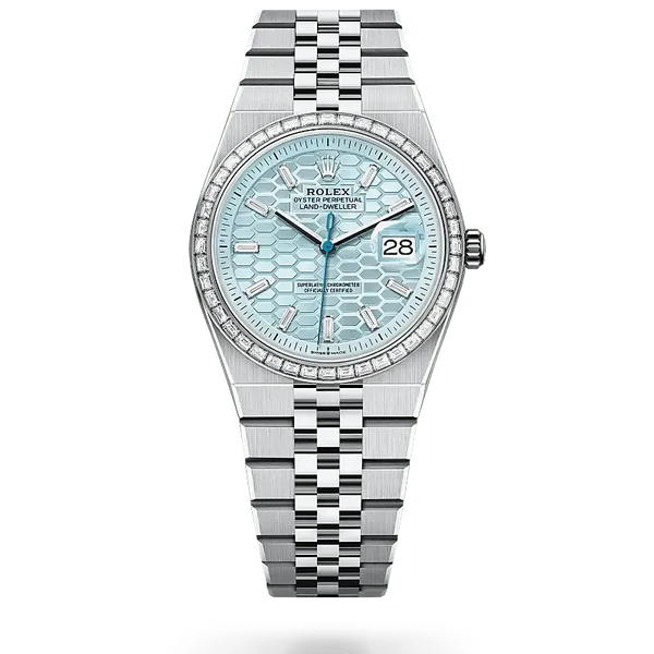 Rolex Land-Dweller 36 Platinum, M127286TBR-0001 – Emson Haig