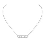 Messika Neckalces Messika Move pavé Necklace 03994-WG