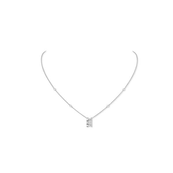 Messika Necklaces Messika Move Romane Pendant Necklace 07158-WG