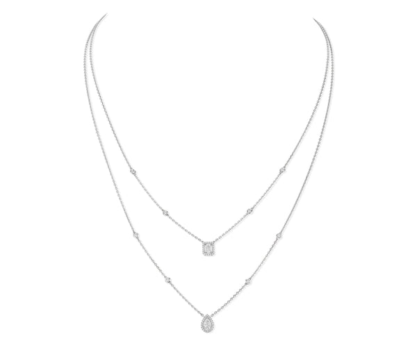 Messika Messika My Twin 2 rows 0.76ct Necklace 06506-WG