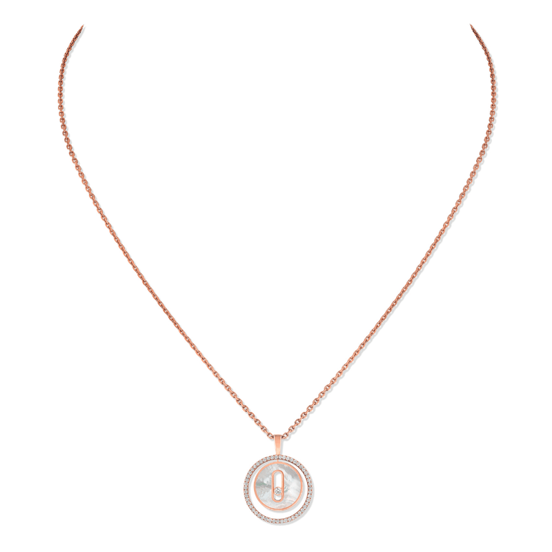 Messika Messika White Mother-of Pearl Lucky Move PM Necklace 11650-PG