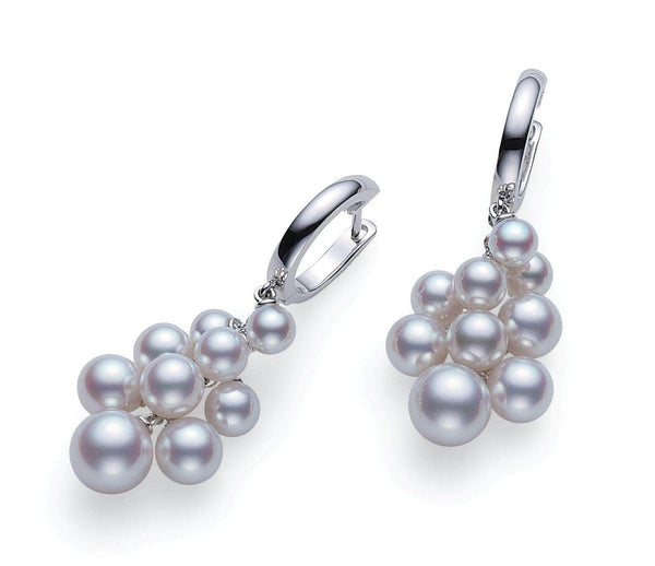 Mikimoto Earrings MIKIMOTO BUBBLE PEARL EARRINGS PEH 386 W