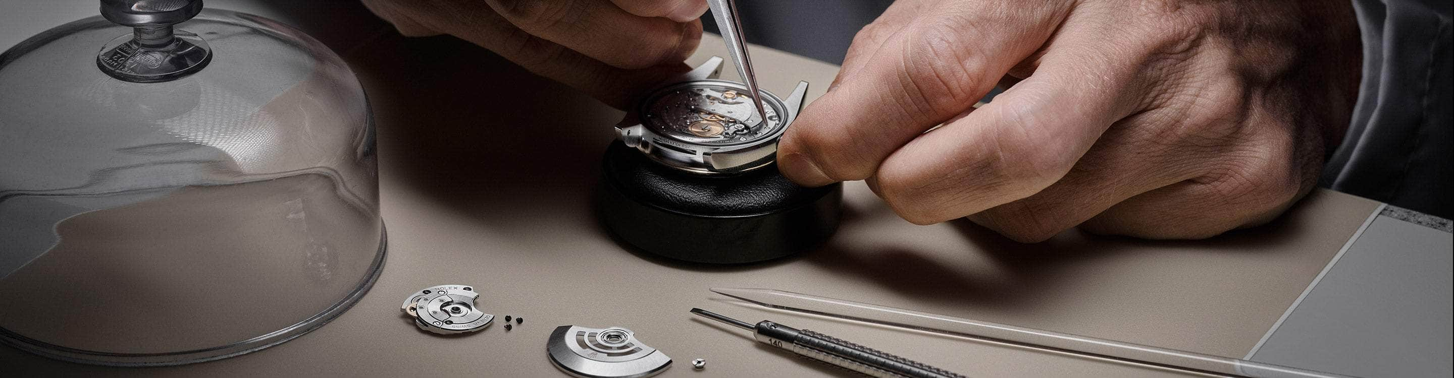 Emson Haig | Servicing a Rolex