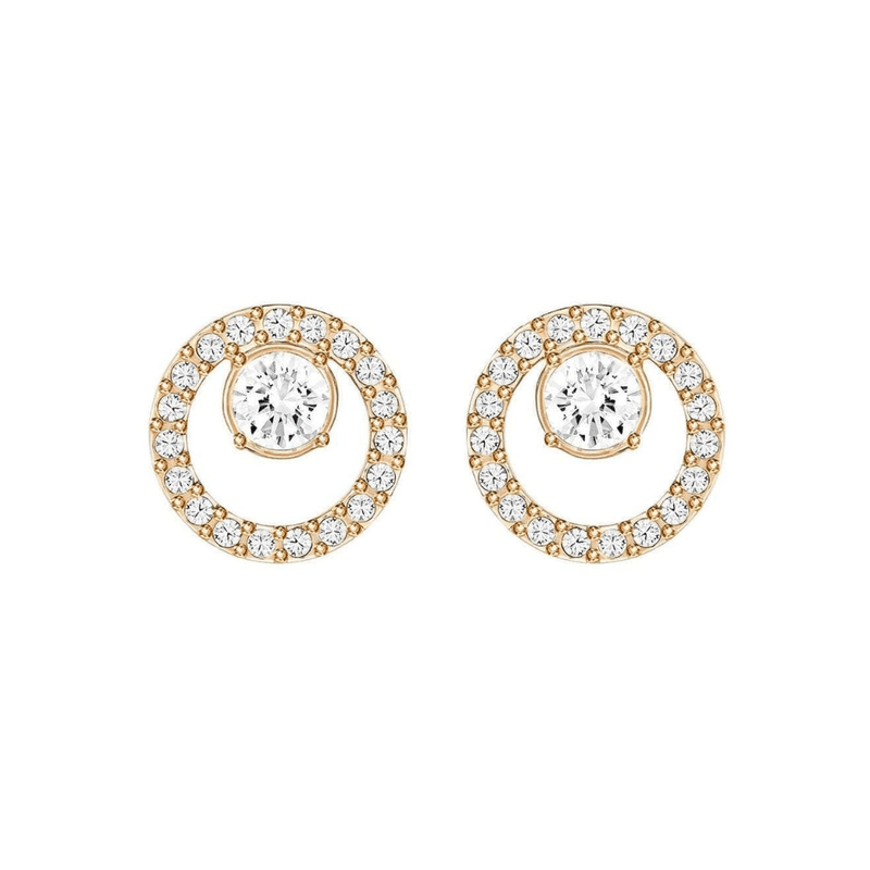 Swarovski Earrings Swarovski Creativity Circle Pierced Earrings 5199827