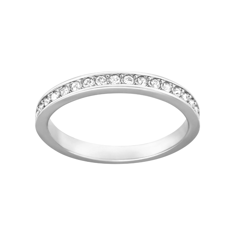 Swarovski Ring Swarovski Rare Ring White Rhodium Plated | Emson Haig