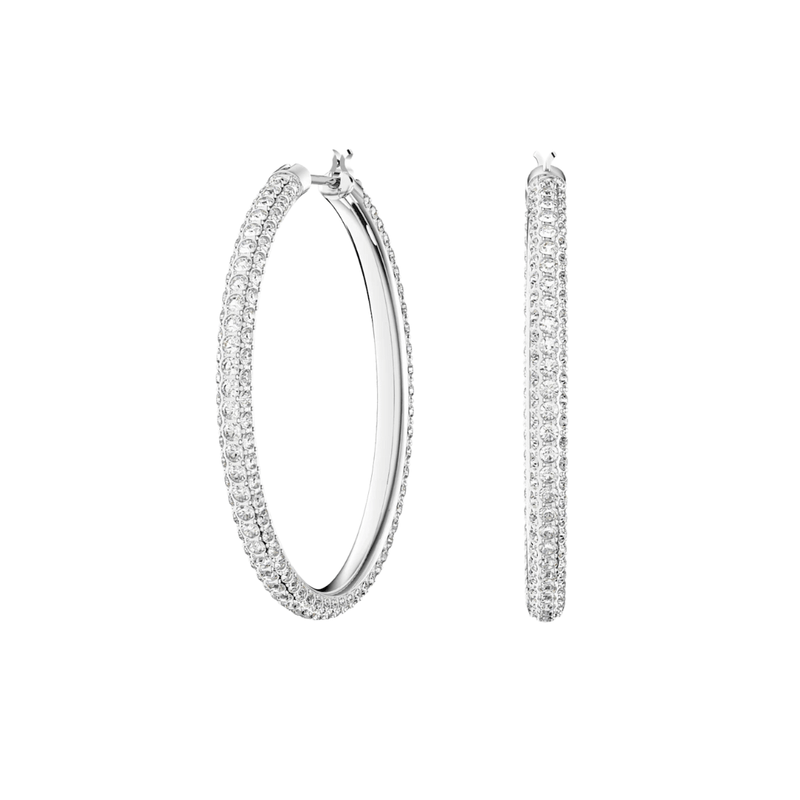Swarovski Earrings Swarovski Stone Hoop Pierced Earrings 5389432
