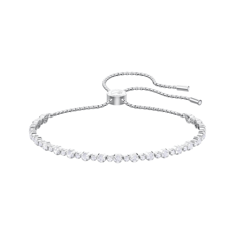 Swarovski Bangle Swarovski Subtle Bracelet White Rhodium plated 5465384