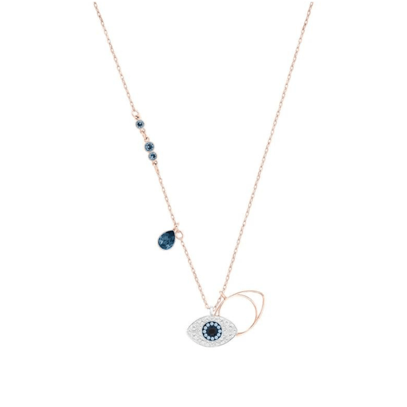 Swarovski Necklace Swarovski Symbolic Evil Eye Pendant Blue Mixed metal finish 5172560