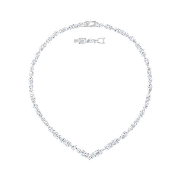 Swarovski Necklace Swarovski Tennis Deluxe Mixed V Necklace 5556917