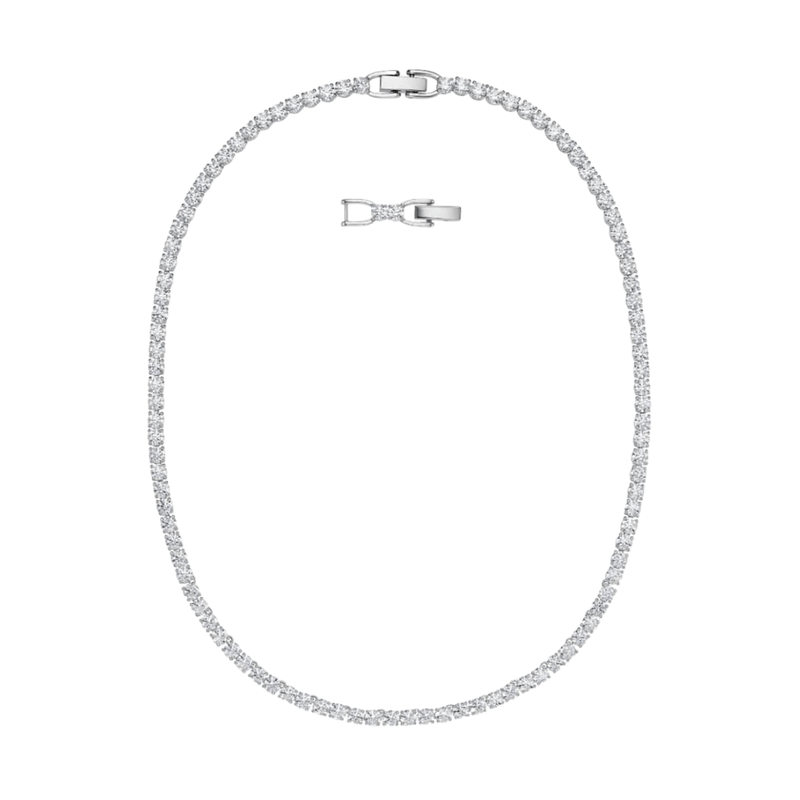 Swarovski Necklace Swarovski Tennis Deluxe Necklace White Rhodium plated 5494605