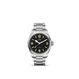 Tudor Watch TUDOR RANGER 36MM STEEL CASE BLACK DIAL STEEL BRACELET M79930-0001