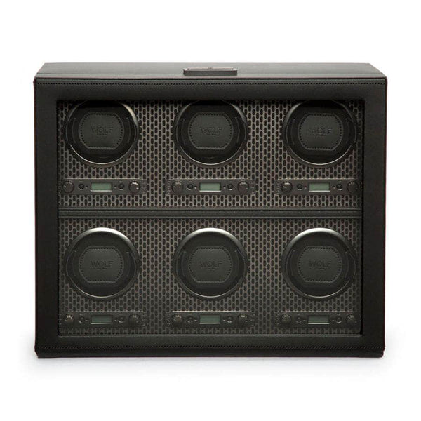 Wolf Accessories Wolf Axis 6 Piece Watch Winder 469603