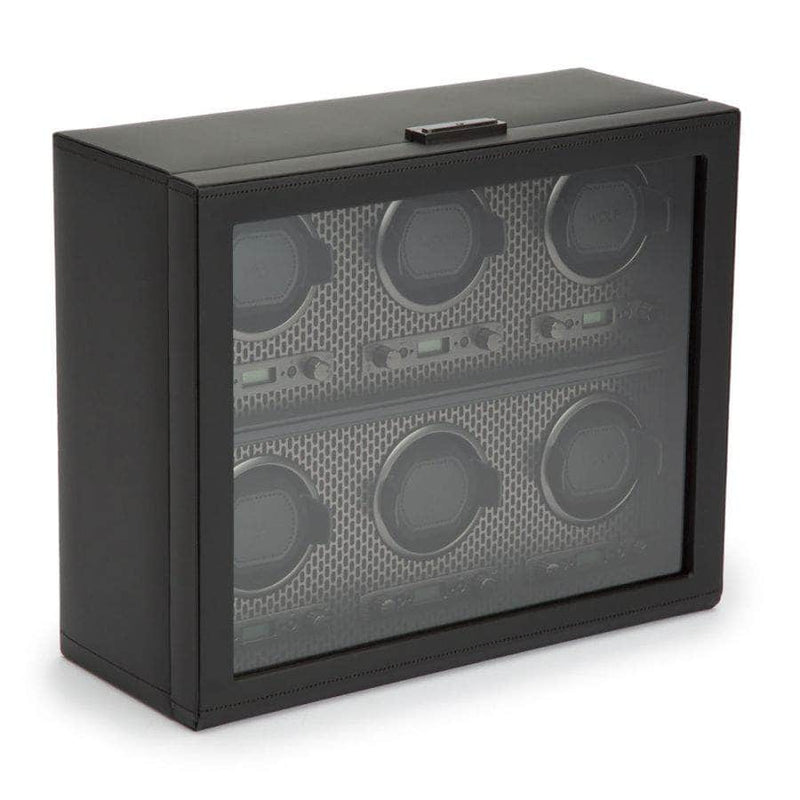 Wolf Accessories Wolf Axis 6 Piece Watch Winder 469603