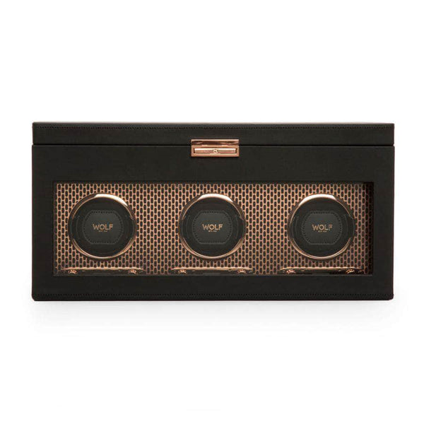 Wolf Accessories Wolf Axis Triple Watch Winder 469416