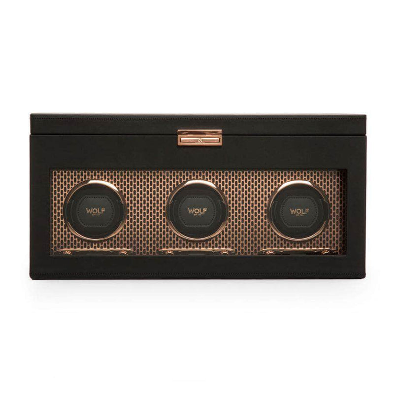 Wolf Accessories Wolf Axis Triple Watch Winder 469416