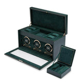 Wolf Accessories Wolf British Racing Triple Watch Winder 792341