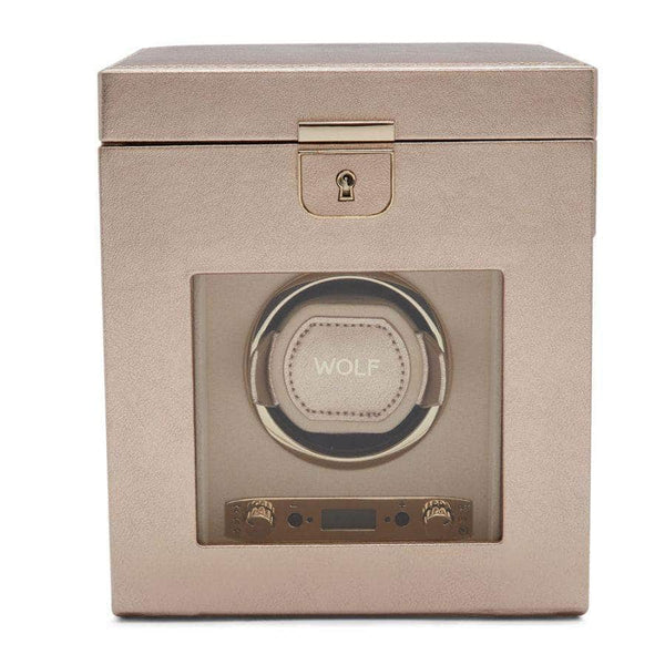 Wolf Accessories Wolf Palermo Single Watch Winder With Storage 213716