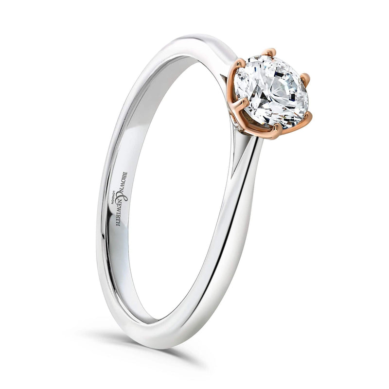 Brown & Newirth Ring Brown & Newirth Delphine 0.50CT Diamond Engagement Ring with Platinum Band