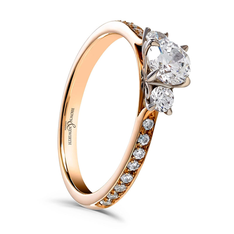 Brown & Newirth Ring Brown & Newirth Jasmine 0.56CT Diamond Engagement Ring with Platinum Band