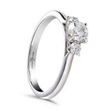 Brown & Newirth Ring Brown & Newirth Lotus 0.40CT Diamond Engagement Ring with Platinum Band