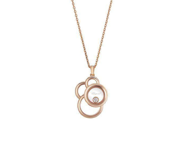 Chopard Necklace Chopard 18ct Rose Gold Happy Dreams Necklace 799888-5001