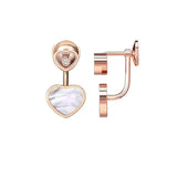 Chopard Earrings Chopard 18ct Rose Gold Mother Of Pearl Earrings 83A082-5301