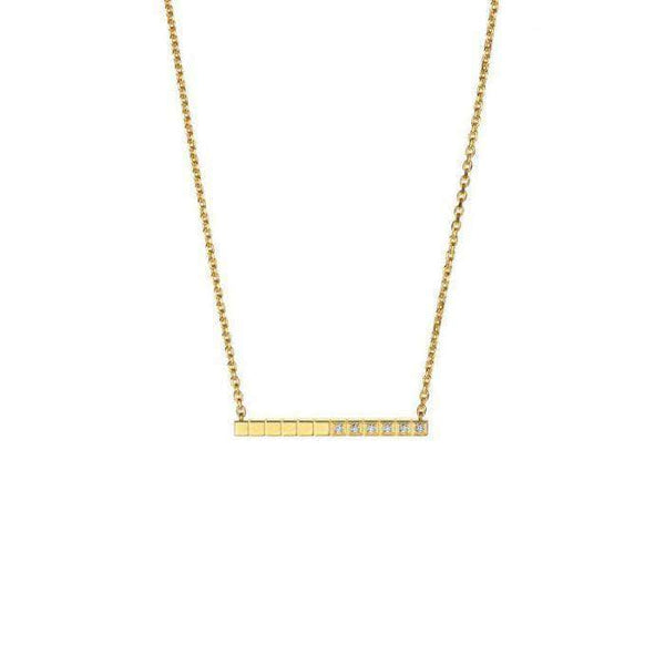 Chopard Necklace Chopard 18ct Yellow Gold Ice cube Necklace 817702-0002