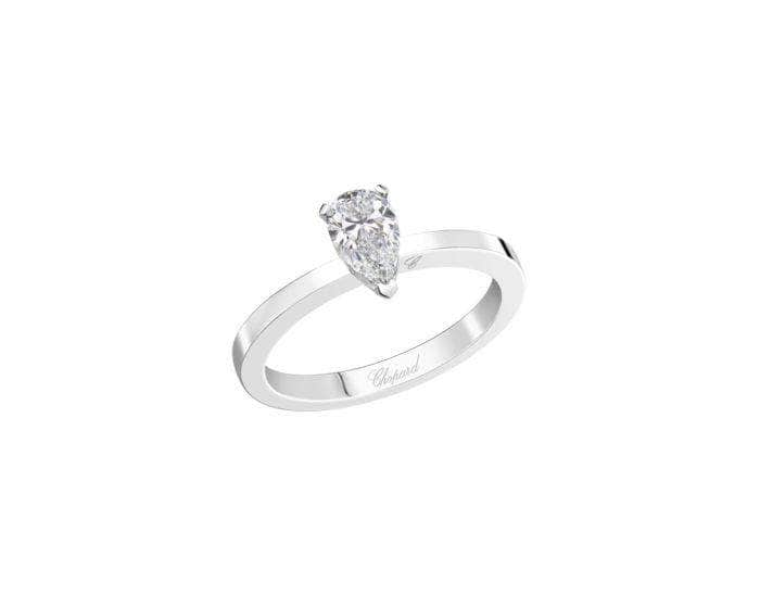 Chopard Ring Chopard Forever 18ct White Gold Diamond Ring 0.50ct 829096-1003